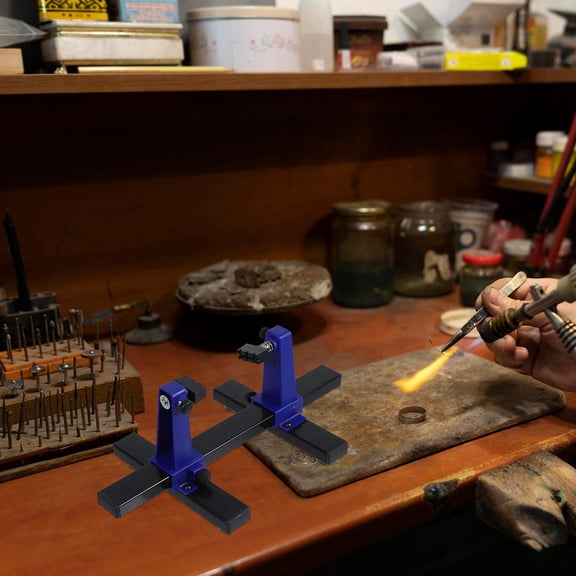 IFANLANDOR 1Set Steel Adjustable Pcb Holder Stand Versatile Tool for Electronic Devices Repairing 11.8X6.5X4.9In