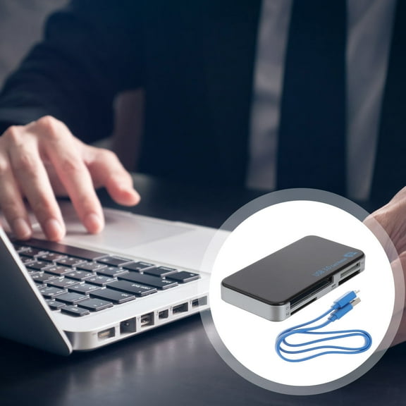 IFANLANDOR 1Set USB 3.0 Compact Flash Multi Reader for Data Transfer and Digital Storage Management 3.7 * 2 * 0.51 in
