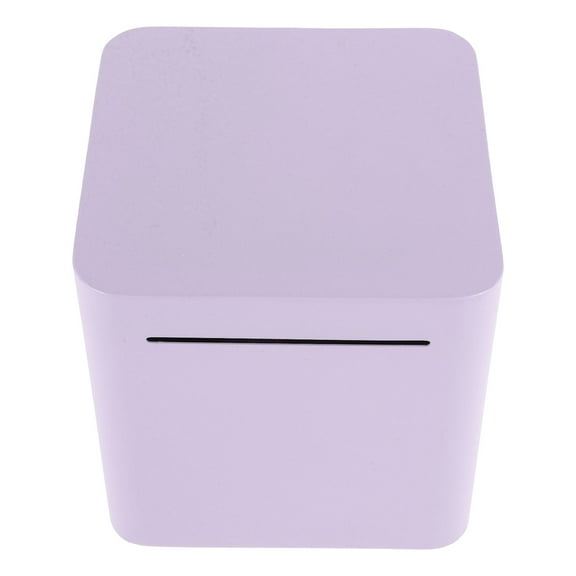 IFANLANDOR 1Set Unbreakable Bank Stainless Steel Piggy Bank For Children Saving Money Box Home Use 5.9X5.9X5.9In