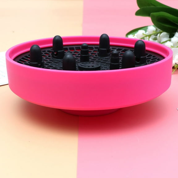 IFANLANDOR 1Set Universal Hair Diffuser Attachment in Pink for Women Stylists 11.5Cm Extension Height