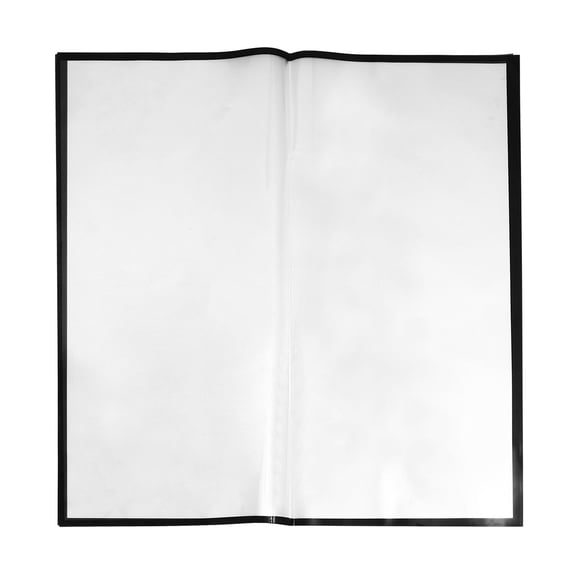 IFANLANDOR 1Set Waterproof Black Flower Wrapping Paper Clear Opp Packing Paper Tear Resistant for Bouquet Wrap