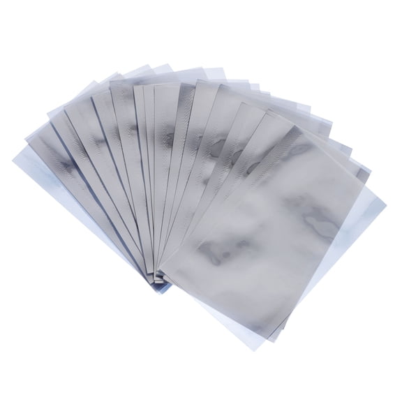 IFANLANDOR 200Pcs Esd Shielding Plastic Storage Bag Blue for Sensitive Chip and Mainboard Parts