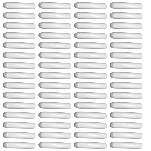 IFANLANDOR 200pcs Dishwasher Rack Covers Plastic White for Home Kitchen Use