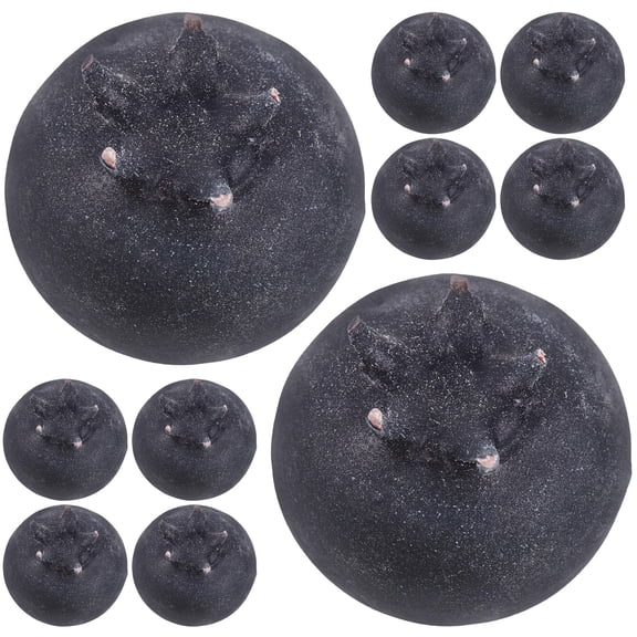 IFANLANDOR 20Pcs Fake Small Fruit Blueberry Simulation for Homeowners Students Restaurant Decor