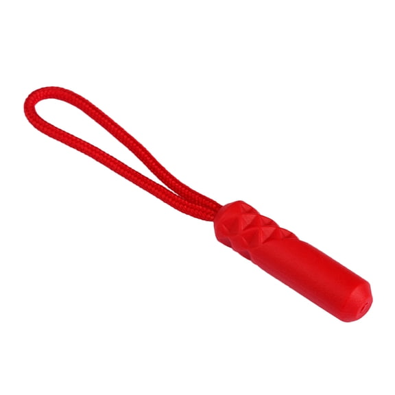 IFANLANDOR 20Pcs Red Clothes Repair Pull Tabs Plastic Polyester for Backpacks Jackets and Bags