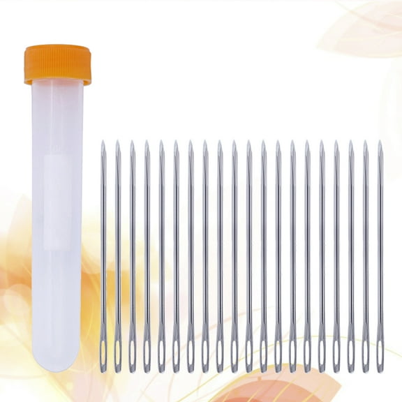 IFANLANDOR 20Pcs Stitching Needles For Craft Projects Corrosion Resistance Large Eye Pointed