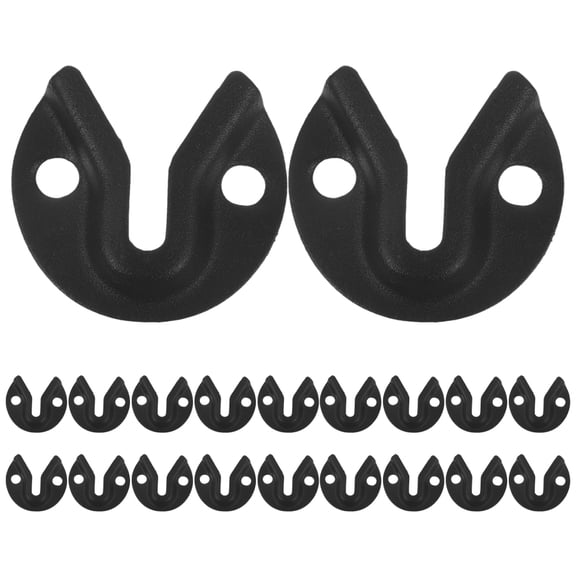 IFANLANDOR 20Pcs Sturdy Metal Picture Frame Hangers Heavy Duty Keyhole Brackets for Home Wall Display