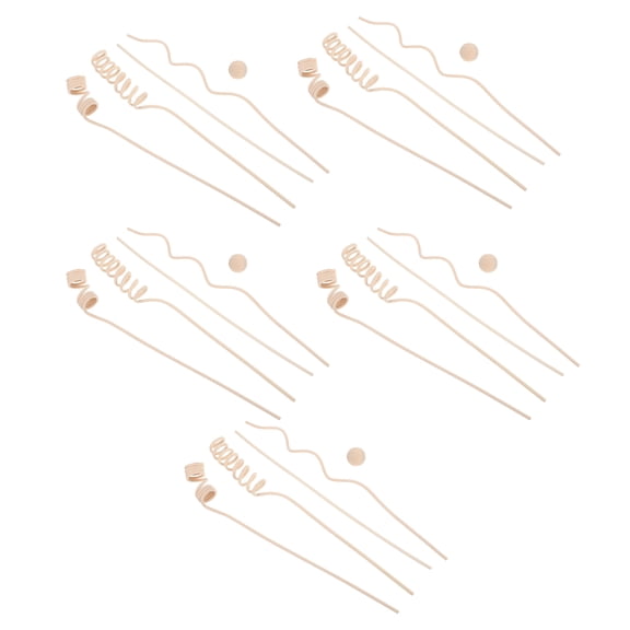 IFANLANDOR 25Pcs Reed Diffuser Sticks Beige Rattan Refill Easy to Use for Home Decor and Office