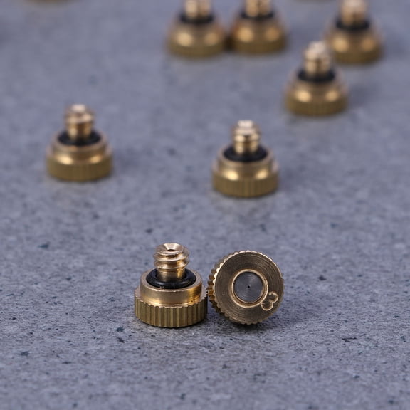 IFANLANDOR Atomizing Nozzle Never Rust Small Size Easy Carry for Outdoor Misting 25Pcs