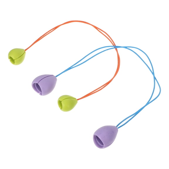 IFANLANDOR 2 Pairs Knitting Needle Caps in Mixed Colors, Protective Covers for Knitting Needles