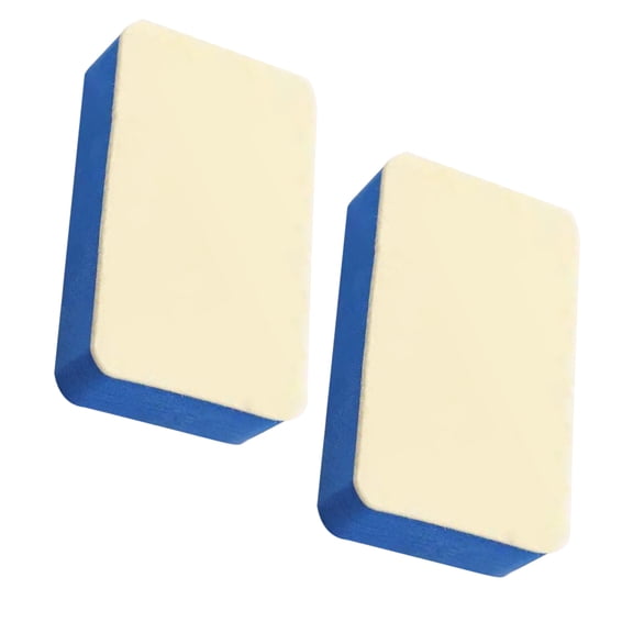 IFANLANDOR 2Pcs Blue Car Washing Sponges Scratch Free Windshield and Body Cleaning Sponge