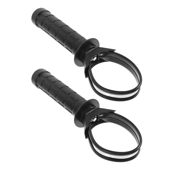 IFANLANDOR 2Pcs Gyro Ball Handle Accessory Lightweight Wrist Strengthener Bracket for Daily Use Black