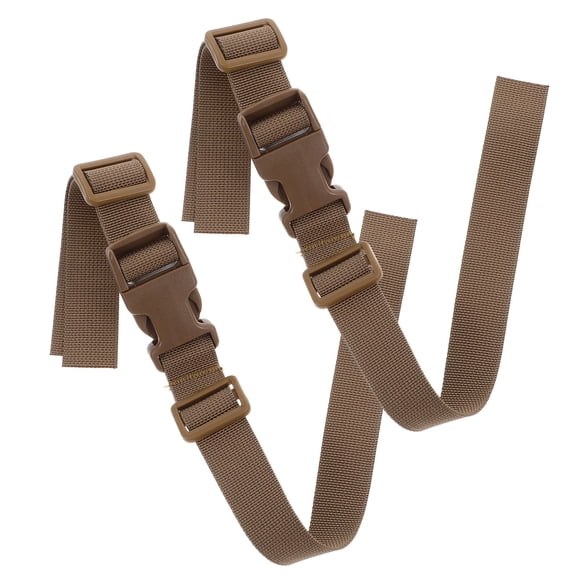IFANLANDOR 2Pcs Adjustable Khaki Backpack Chest Straps with Quick Release Buckle for Hiking