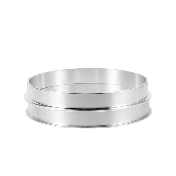 IFANLANDOR 2Pcs Plated Silver Cup Sealing Machine Ring for Efficient Coffee Espresso Machine Use