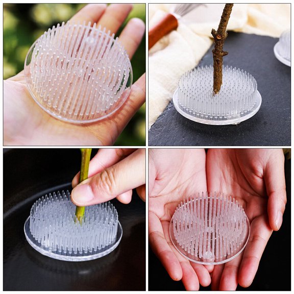 IFANLANDOR 2Pcs Round Floral Arranger For Friends And Family Flower Arrangement Device