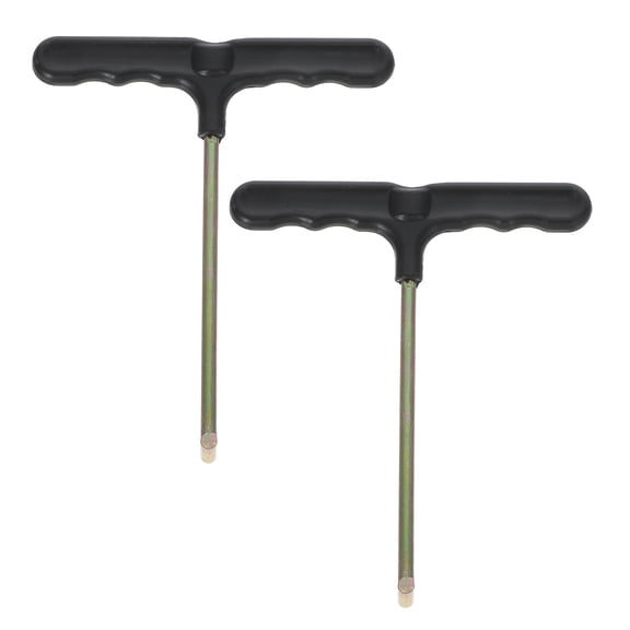 IFANLANDOR 2Pcs T Handle Trampoline Spring Installer Tool in Assorted Colors for Outdoor Fitness Use