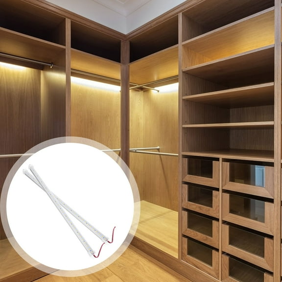 IFANLANDOR 2Pcs Warm White Led Strip Bar Light For Border Lighting With 50Cm Length And 3000K Color Temperature