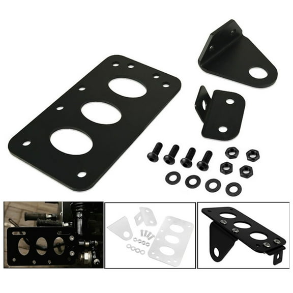 IFANLANDOR 2Set Installation Car Frame Plate with Retro Style