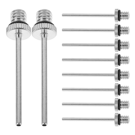 IFANLANDOR 30Pcs Basketball Pump Needle Metal Ball Inflation Pins Compatible with Various Air Pumps