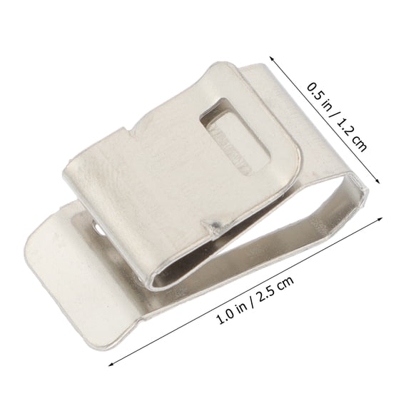 IFANLANDOR 30Pcs Stainless Steel Cable Fixing Clip for Humid Environment Solar Panel Wire Management