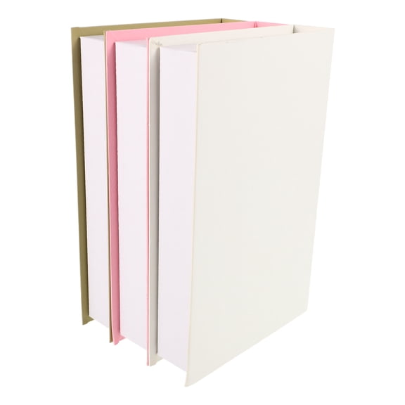 IFANLANDOR 3 Pack Decorative Paper Faux Books, Home Decor Accents for Bookshelf, Coffee Table, Interior Designer Styling Props