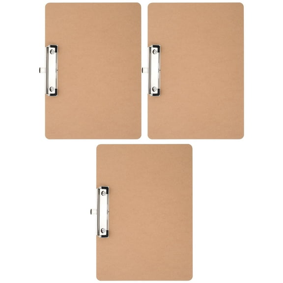 IFANLANDOR 3Pcs Drawing Clipboard Synthetic Material Portable Writing Support Work