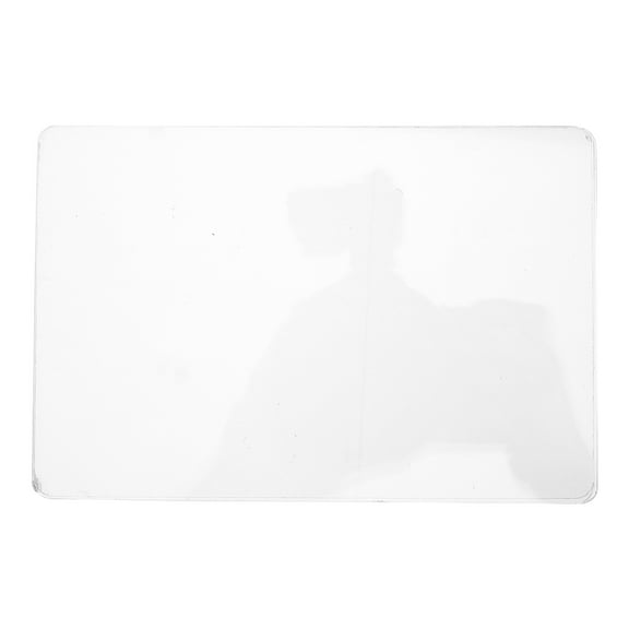 IFANLANDOR 3Pcs Embossing Stamp Pad Acrylic Engraving Mat for Scrapbooking