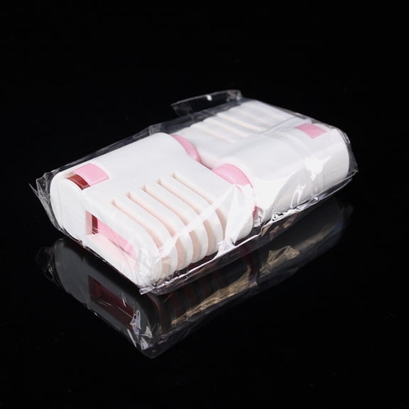 IFANLANDOR 4Pcs Baking Cake Slicing Leveler Pink Cake Cutter with Stainless Steel Fixator