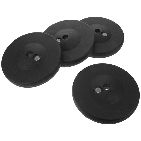 IFANLANDOR 4Pcs Black Balloon Column Base Weight Water Filled for Outdoor Event Balloon Stand