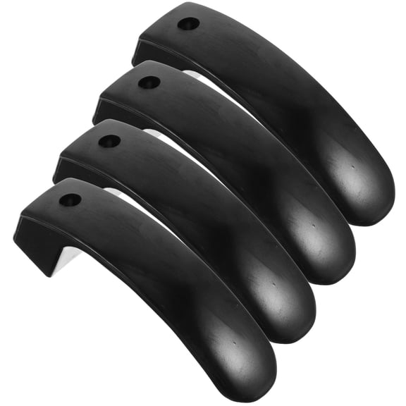 IFANLANDOR 4Pcs High Temperature Resistant Black Bakelite Teapot Grip Handle Replacement