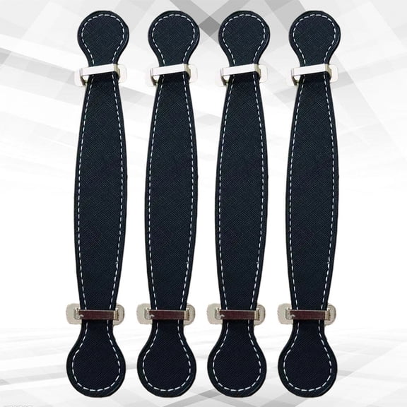IFANLANDOR 4Pcs Simple Design Comfortable Grip Pull Handle for Box Case Daily Use .7x1.2x0.1 Inch
