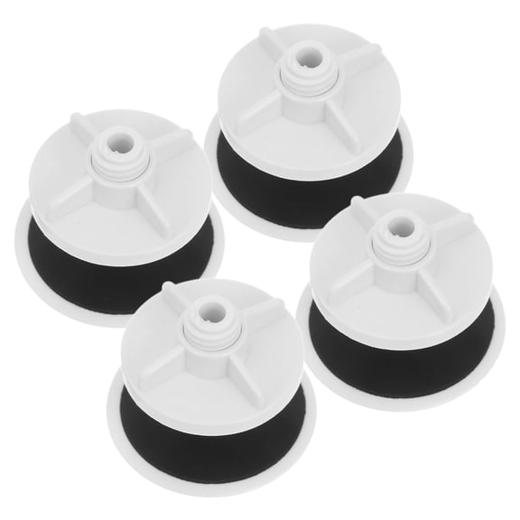 IFANLANDOR 4Pcs Washing Basin Hole Plugs White Plastic Sink Tap Hole Stopper for Rust Resistant Protection