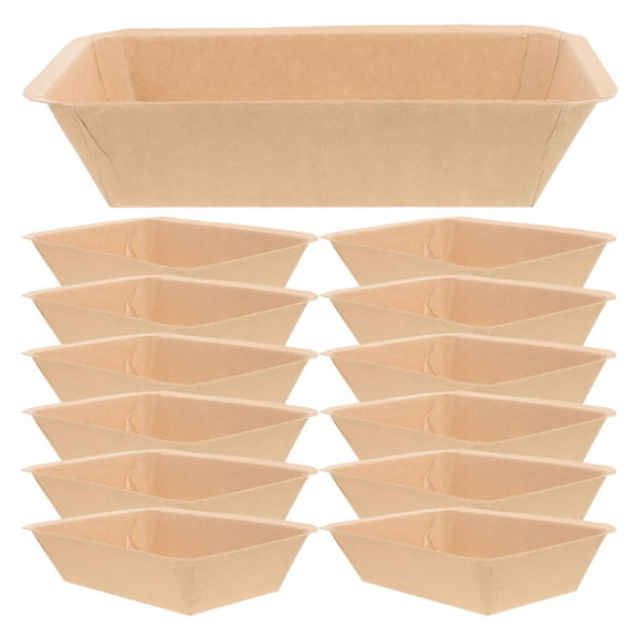 IFANLANDOR 50Pcs Disposable Paper Trays for Crawfish and Seafood at Party Buffet