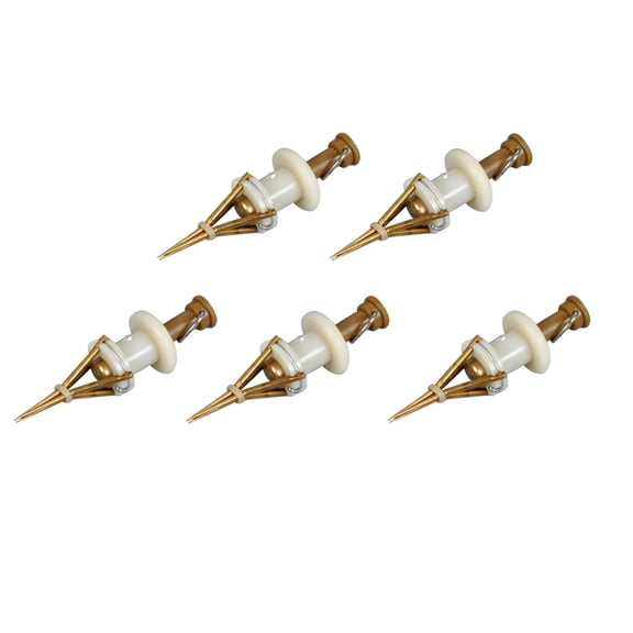 IFANLANDOR 5Pcs Fishing Lures Clip Pure Copper Non Slip Design Bait Accessory for Secure Hooking