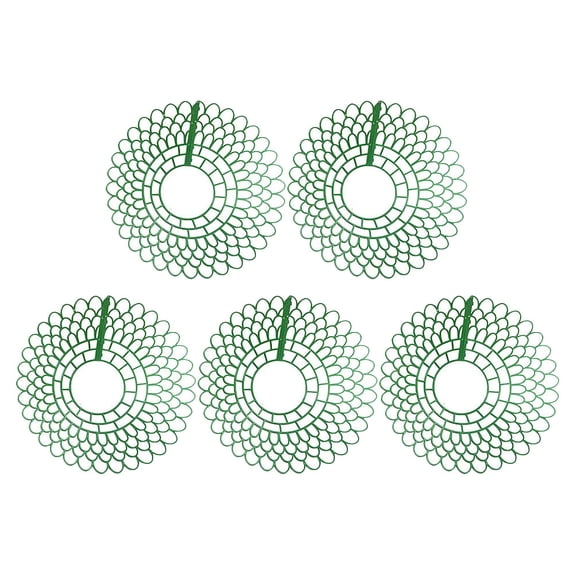 IFANLANDOR 5Pcs Melon Support for Garden Strawberry Plant Support Racks Green PP Sturdy Supports