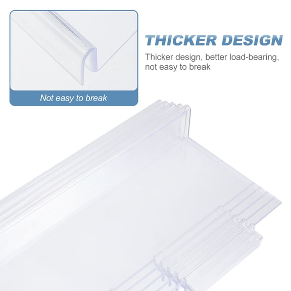 IFANLANDOR 5Pcs Transparent Plastic Sneaker Display Stand for Retailers