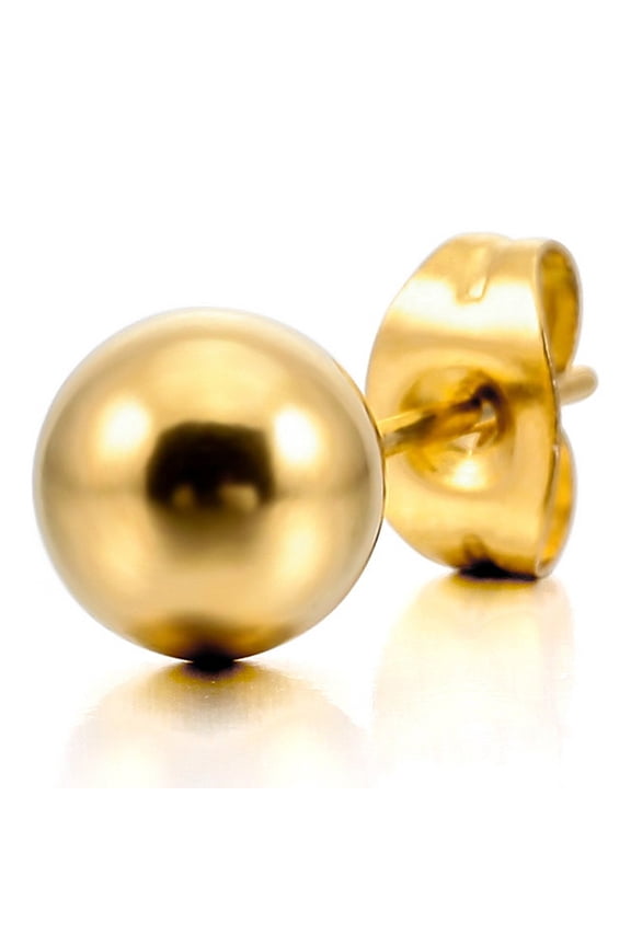 6 Pairs Starter Earrings for Women Ergonomic Structure 1.00X0.80X0.80CM