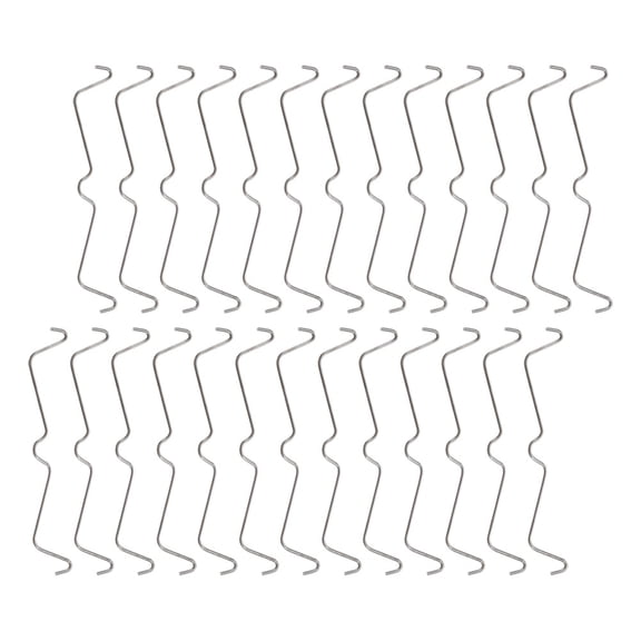 IFANLANDOR 60Pcs Sleek Modern Design Peg Locks Securing Peg Hooks for Craft Room Easy Installation 2.50In