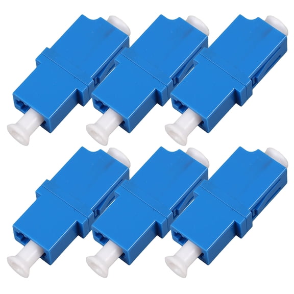 IFANLANDOR 6Pcs Blue Lc to Lc Single Mode Fiber Coupler for Telecom and Data Center Connections