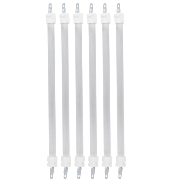IFANLANDOR 6Pcs Electric Heater Heating Tube Replacement with Durable Quartz Heating Rod for Patio Heaters