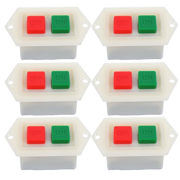 IFANLANDOR Grinder Control Button Multi Plastic Easy Operation Visibility for Home 6Pcs