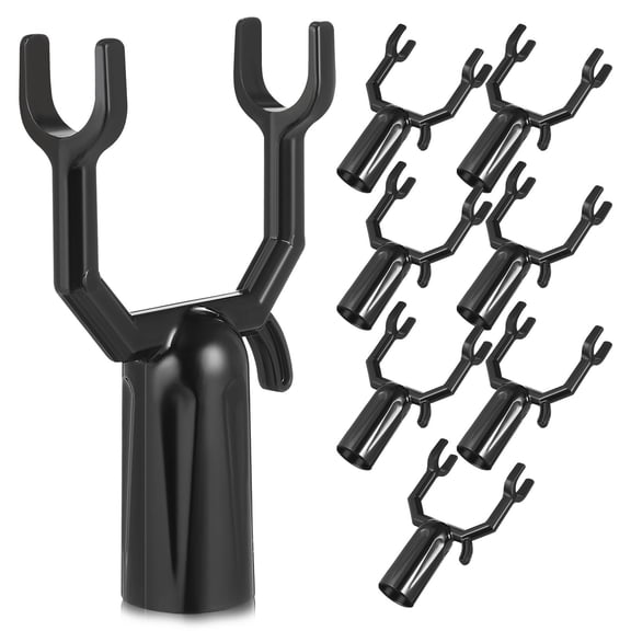 IFANLANDOR 8 Pcs Fruit Tree Support System Black Aluminum For Branch Support In Orchards
