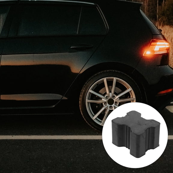 IFANLANDOR 8Pcs Durable Black Rubber Spring Absorber Pads for Car Suspension and Shock Buffer