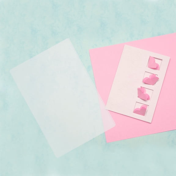 IFANLANDOR Acrylic Embossing Plate for Die Cutting Machine, A5 Craft Accessory