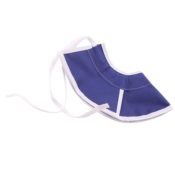 IFANLANDOR Adjustable Blue Pet Elizabeth Collar Non Woven Fabric Comfortable Anti Biting Design