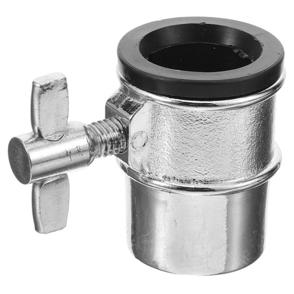 IFANLANDOR Drum Stand Lock Screw, Adjustable Plated Silver Aluminum, Secure and Durable for Drum Set Accessory