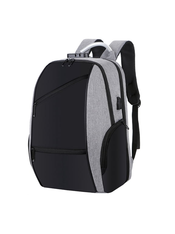 Anti Theft Backpack with Water Resistant Fabric and Security Lock for College Back to School Season