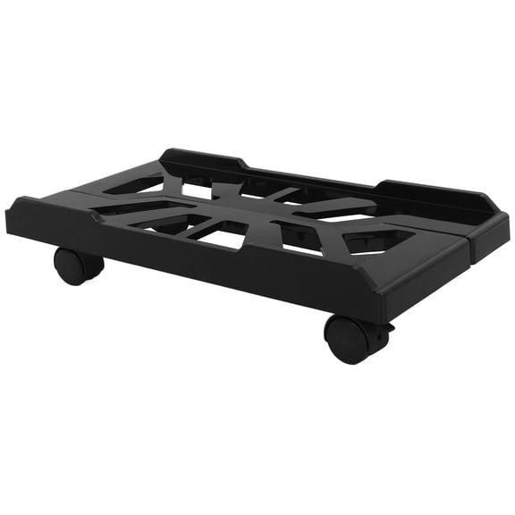 IFANLANDOR Black Computer Tower Floor Stand with Wheels for Better Cooling and Ventilation