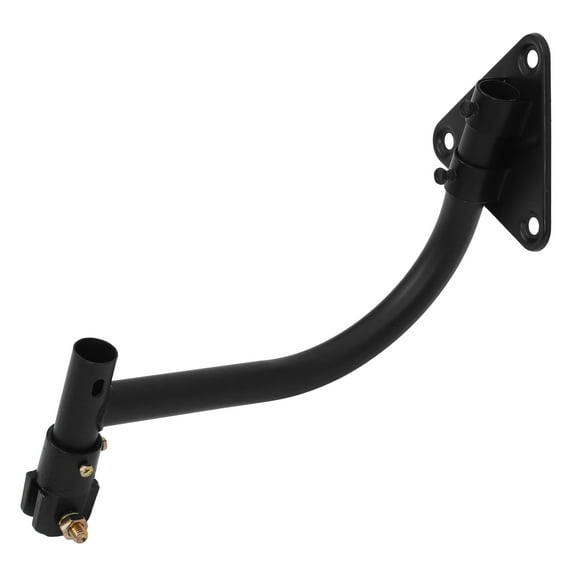 IFANLANDOR Black Fan Wall Mounting Bracket with Adjustable Speed and Multiple Installation Methods