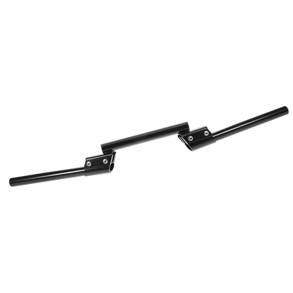 IFANLANDOR Black Integrated Motorcycle Handlebar with Separable Design and Nonslip Grip for Stable Control